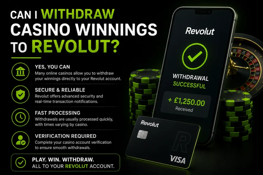 revolut casinos withdrawals